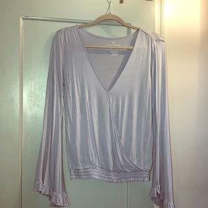 AE Soft & Sexy lilac purple long sleeve